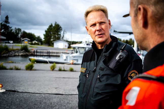 Kaptenlöjtnant Martin Saarinen anser att det har inträffat "tillräckligt" mycket olyckor på isarna redan den här vintern.