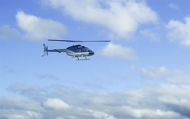 En svensk helikopter misstänks ha kränkt finskt luftrum utanför Vasa. Helikoptern på bilden har inget med händelsen att göra.