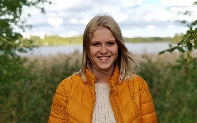 Julia Liewendahl kommer från Åland, men studerar till klasslärare på Åbo Akademi i Vasa.