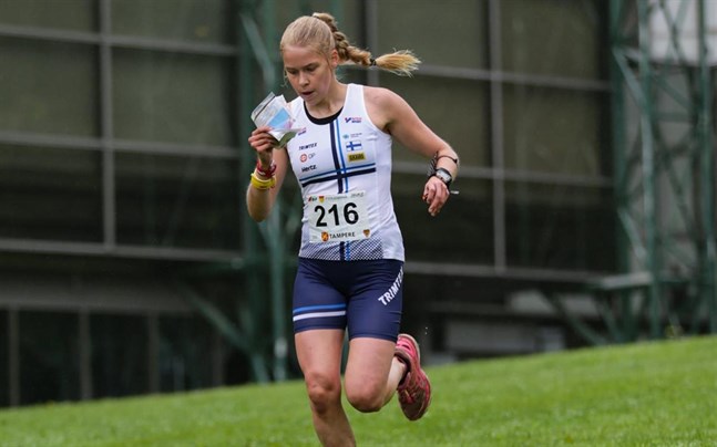 Alexandra Enlund är i bra form.