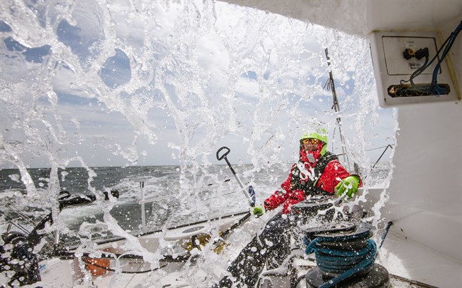 Ari Huusela är van vid tuffa förhållanden. Senast han deltog i Route du Rhum pressades han till max.