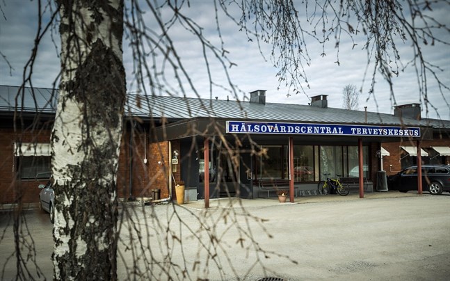 Oravais Hälsovårdscentral. Arkivbild.