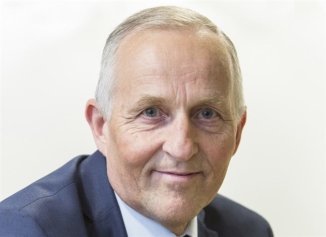 Håkan Nystrand är ordförande för Finlands svenska idrott.