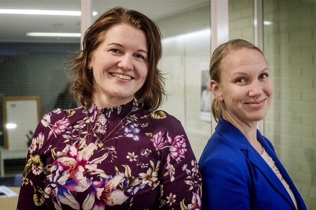 Viktoria Forsberg och Malin Brännkärr är överens om att en högklassig marknadsföringsbyrå kan fungera minst lika bra på landsbygden som i en storstad.