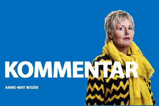 Anne-May Wisén, kommentar.