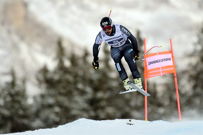 Andreas Romars första insats i VM i Åre slutade i besvikelse.