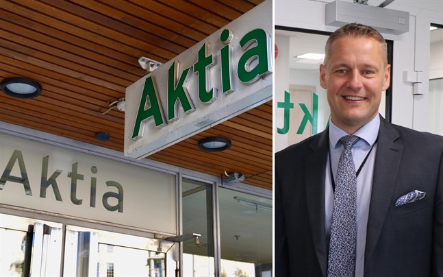 Stefan Grönholm, Aktias regiondirektör i Österbotten, säger att resten av kontoret i Malax, med undantag av kassatjänsten, håller öppet som normalt.