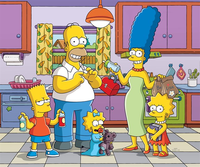 Bart, Homer, Maggie, Marge och Lisa från "The Simpsons" återvänder i ytterligare två säsonger.