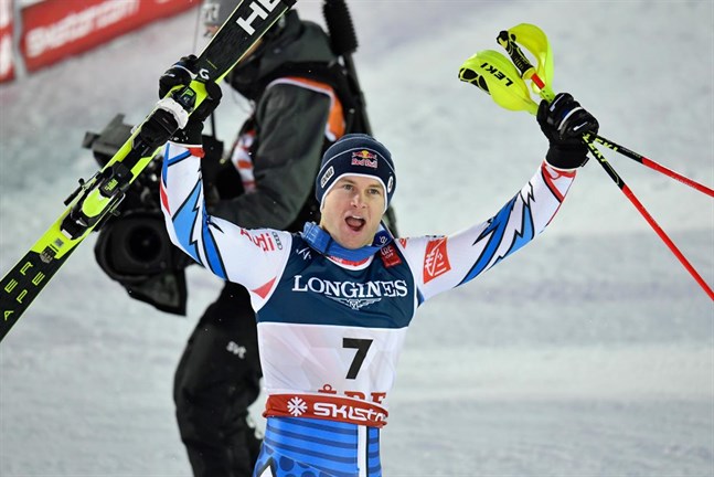 Frankrikes Alexis Pinturault blev inte den sista vinnaren i VM-kombinationen.