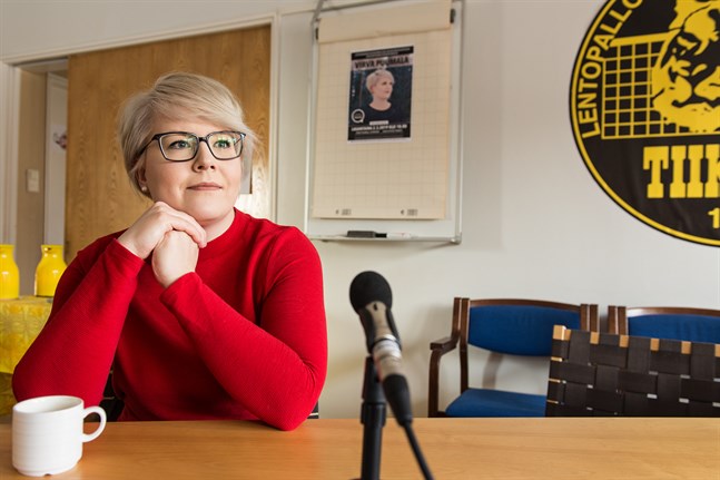 Tidigare i år ordnade volleybollaget Tiikerit en konsert med Virva Puumala i Karleby.