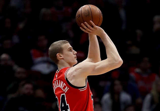 Lauri Markkanen har spelat sin sista match för säsongen.