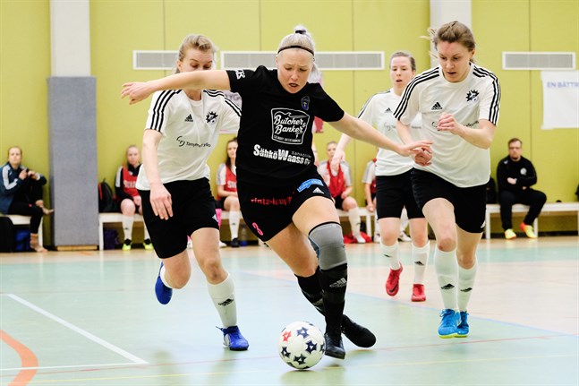 Sandra Lind gjorde FC Sports enda mål i dag.