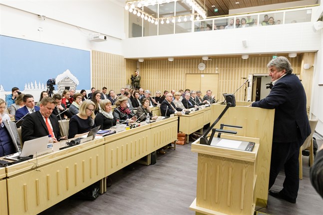 Stig Beijar (SFP) ansåg att det behövs framtidstro. Och den fann han.