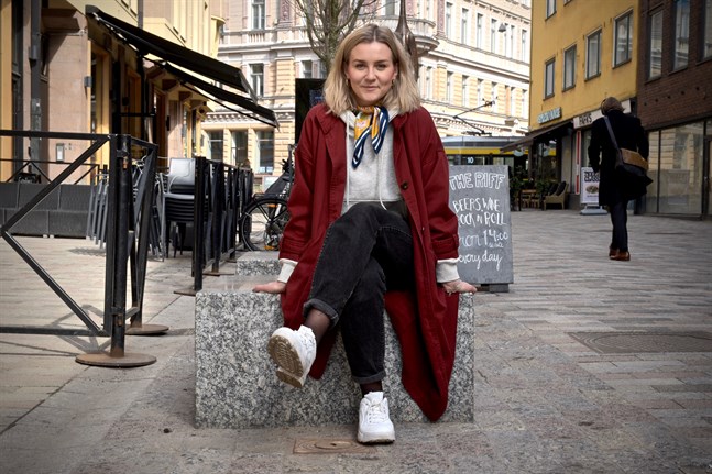 Märta Westerlund är 24 år och ska rösta på söndag.