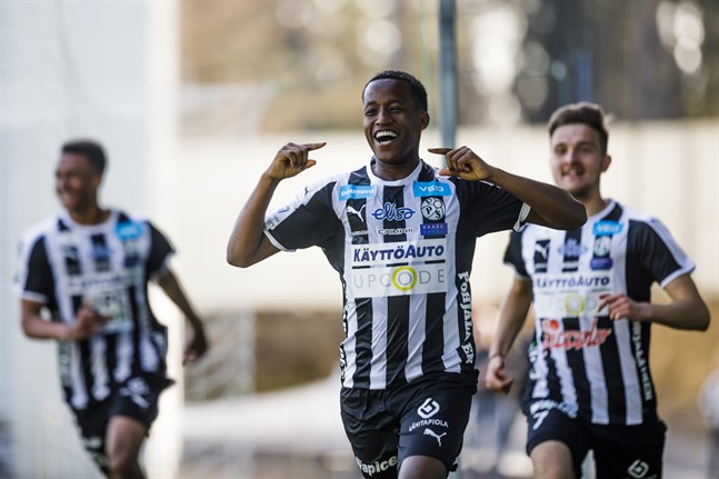 Fabrice Gatambiye gjorde VPS andra mål i hemmamatchen mot KPV den 20 april. Det var hans enda mål gångna säsong.