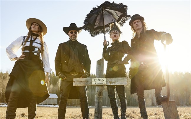 Fork är, från vänster, Mia Hafrén, Jonte Ramsten, Anna Asunta och Kasper Ramström.