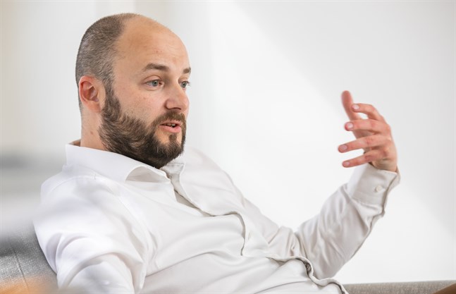 Niklas Nyberg uppskattar förtroende från styrelsen och känner att det finns även bland medarbetarna.