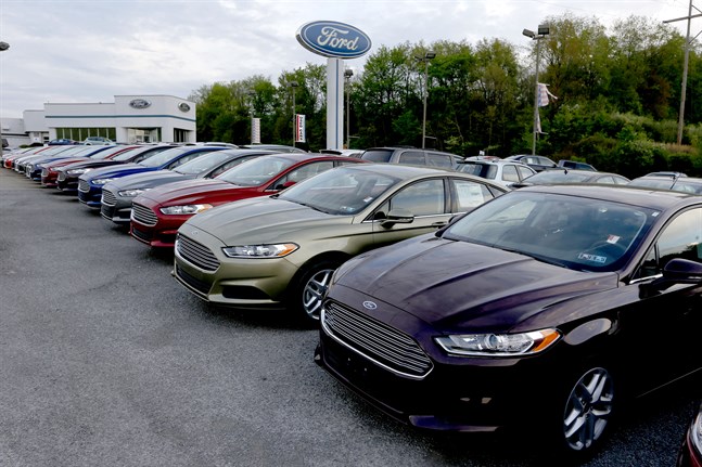 Ford Fusion-bilar i Nordamerika återkallas. Arkivbild.