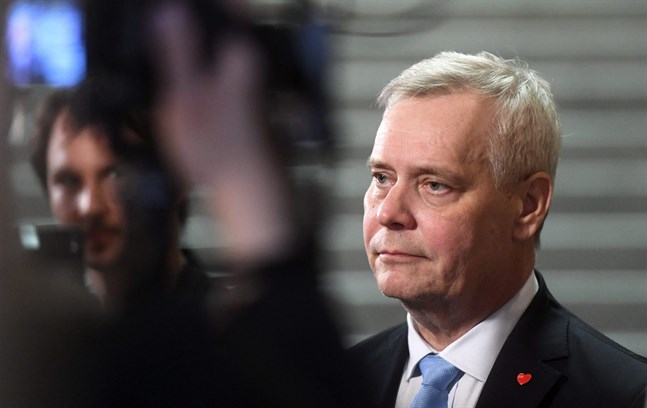 Regeringssonderaren Antti Rinne (SDP) säger att förhandlingarna förs i god anda.