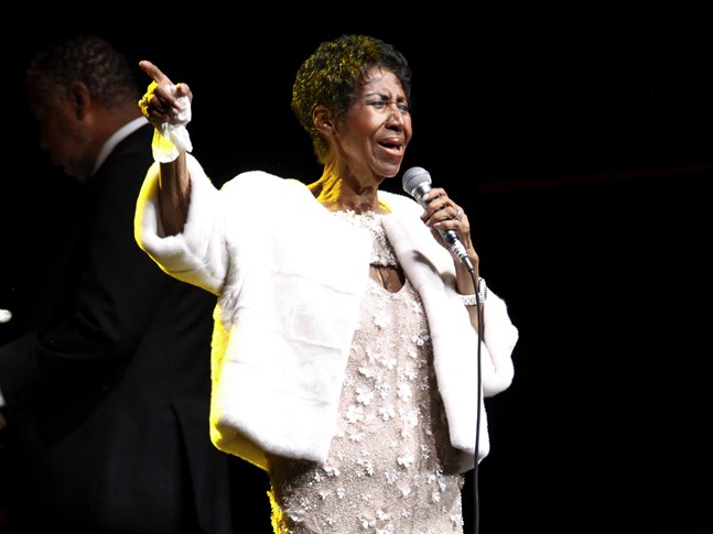 När Aretha Franklin gick bort i augusti 2018 hävdade familjen att det inte fanns något testamente – nu har tre handskrivna testamentet hittats i artistens hem i Detroit USA. Arkivbild.