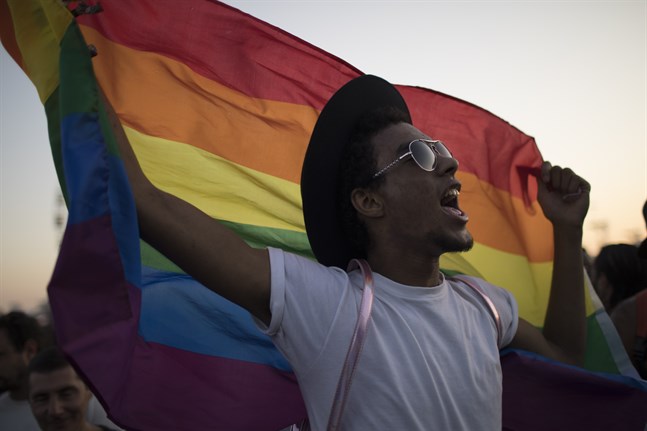 Efter 20 års kamp har högsta domstolen röstat för ett ökat skydd för hbtq-personer. Bilden är tagen på en pridefestival i Rio de Janeiro 2017. Arkivbild.