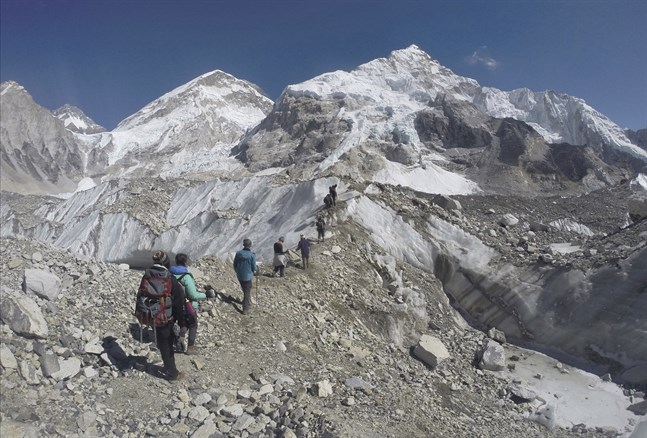 Sju personer har omkommit på Mount Everest under den senaste veckan. Arkivbild.