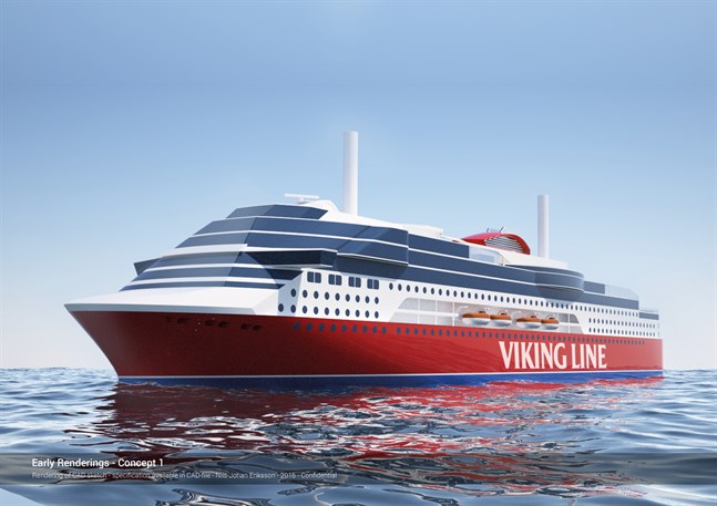 Viking Glory byggs i Xiamen i Kina. Jungfruturen är planerad till år 2021.