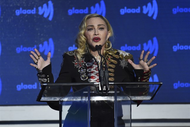 Madonna. Arkivbild.