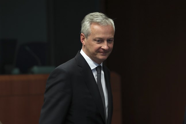 Frankrikes finansminister Bruno Le Maire. Arkivbild.
