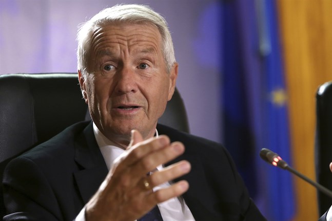 Europarådets generalsekreterare Thorbjørn Jagland. Arkivbild.