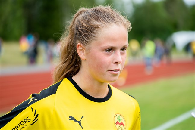 Amanda Kass har gjort mål i Champions League.