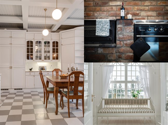 Bilderna kommer från de tre hemmen. Kan du lista ut vilken bild som tillhör vilket hus? Svaret finns längst ner i artikeln.