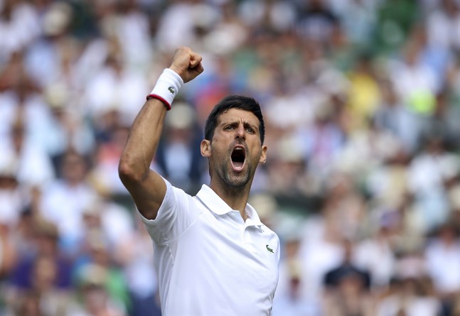 Novak Djokovic är klar för sin andra raka Wimbledon-final.