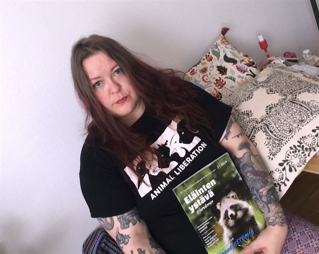 Maija Raatikainen är ordförande för Vasa djurskyddsförening.