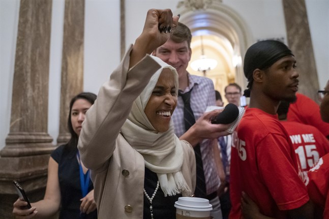 Den demokratiska kongressledamoten Ilhan Omar.