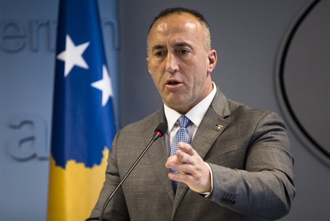 Ramush Haradinaj avgår som premiärminister i Kosovo.