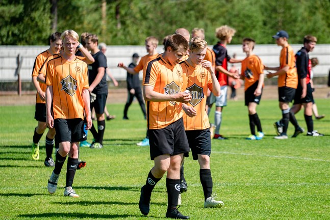 Det blir ingen Kokkola Cup i år. Bilden är från matchen mellan Såka och Sääripotku i Yxpila 2019.