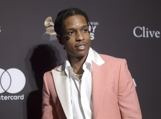 Asap Rocky, eller Rakim Mayers som han egentligen heter, har suttit häktad i Sverige misstänkt för misshandel sedan början av juli. Arkivbild.