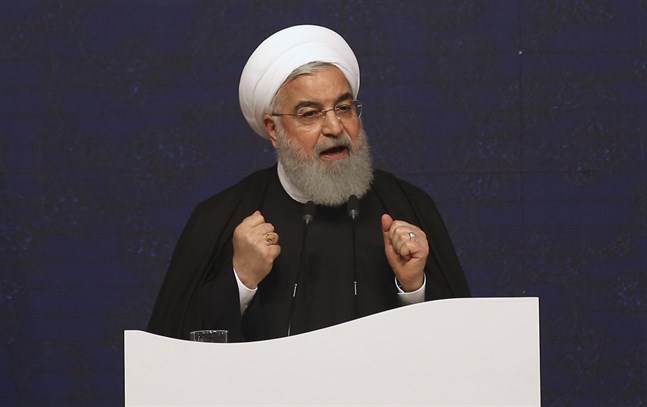 Irans president Hassan Rohani. Arkivbild.