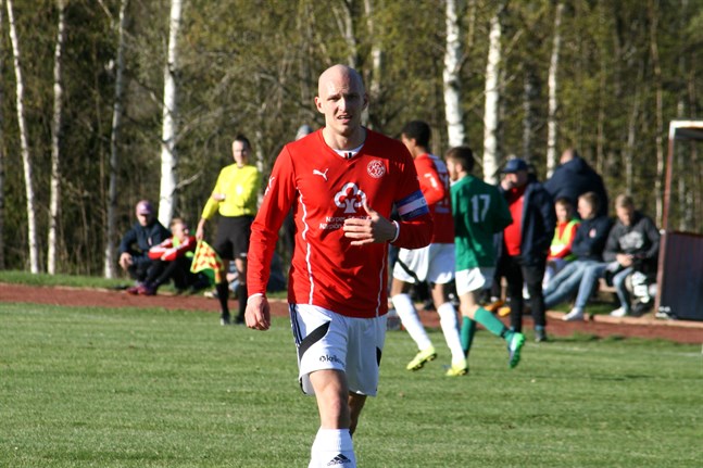 Jonas Granfors satte fem baljor mot VPV på torsdagskvällen.