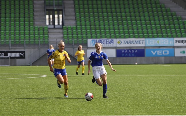 Måltjuven Emelie Sax gjorde sitt tionde mål för säsongen hemma mot HJK.