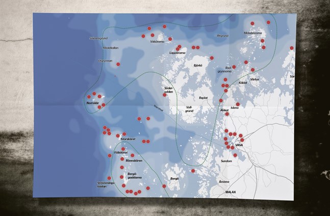 Skepp lastade med smuggelsprit som aldrig återfunnits, skepp som sänkts av sovjetiska ubåtar och skepp som gått på grynnor i storm ... Historierna om vraken i Kvarken är många.