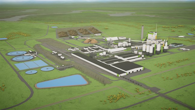 Så här förväntas fabriken som blir klar 2022 se ut.