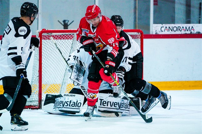 Sport var steget före TPS i Bennäs på onsdagskvällen.
Photo: Samppa Toivonen