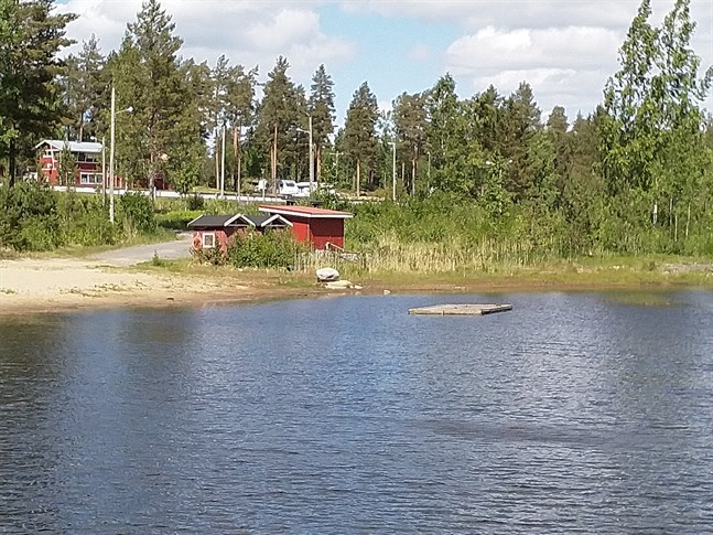 Även i sjön på Bötombergen är badvattenkvaliteten god, liksom vid övriga stränder där prov tas i Kristinestad.