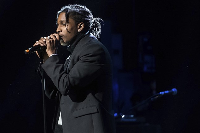 Hiphopstjärnan Asap Rocky döms för misshandel. Arkivbild.
