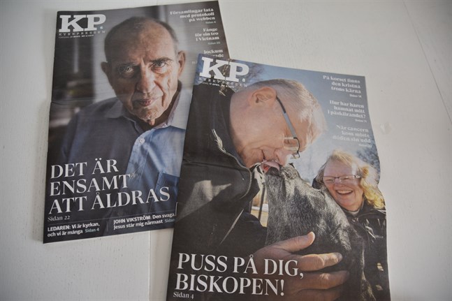 Kyrkpressen ligger i vågskålen i nya Kronoby församling.