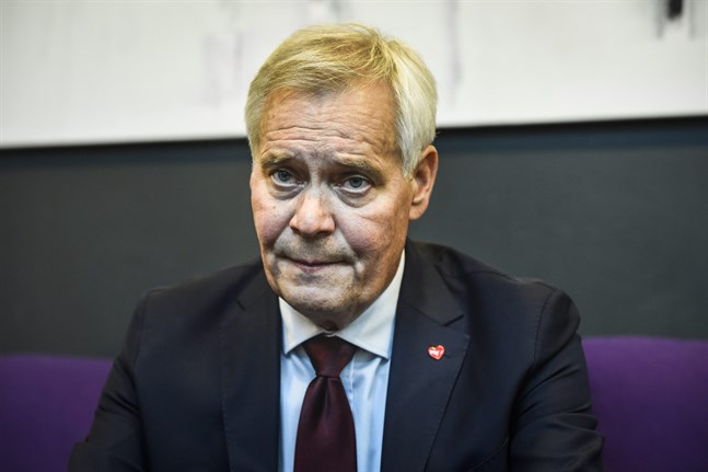 Finlands statsminister Antti Rinne.