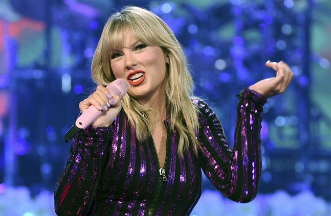 Taylor Swift är tillbaka med ett sjunde album. Arkivbild.