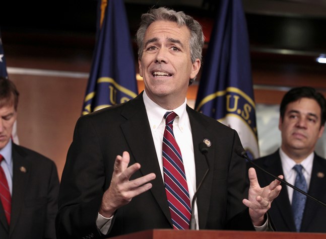 Republikanen Joe Walsh utmanar Donald Trump om en plats i Vita huset. Arkivbild